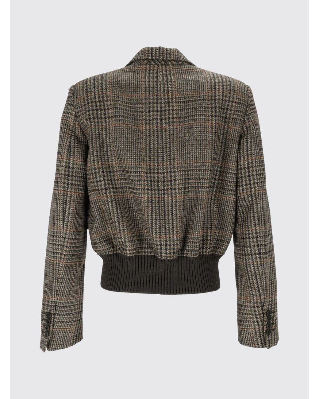 Aspesi Gray Single-Breasted Virgin Wool Blazer