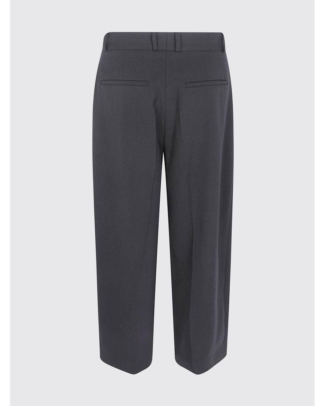 Studio Nicholson Black Line Wide-Leg Tailored Trousers for men