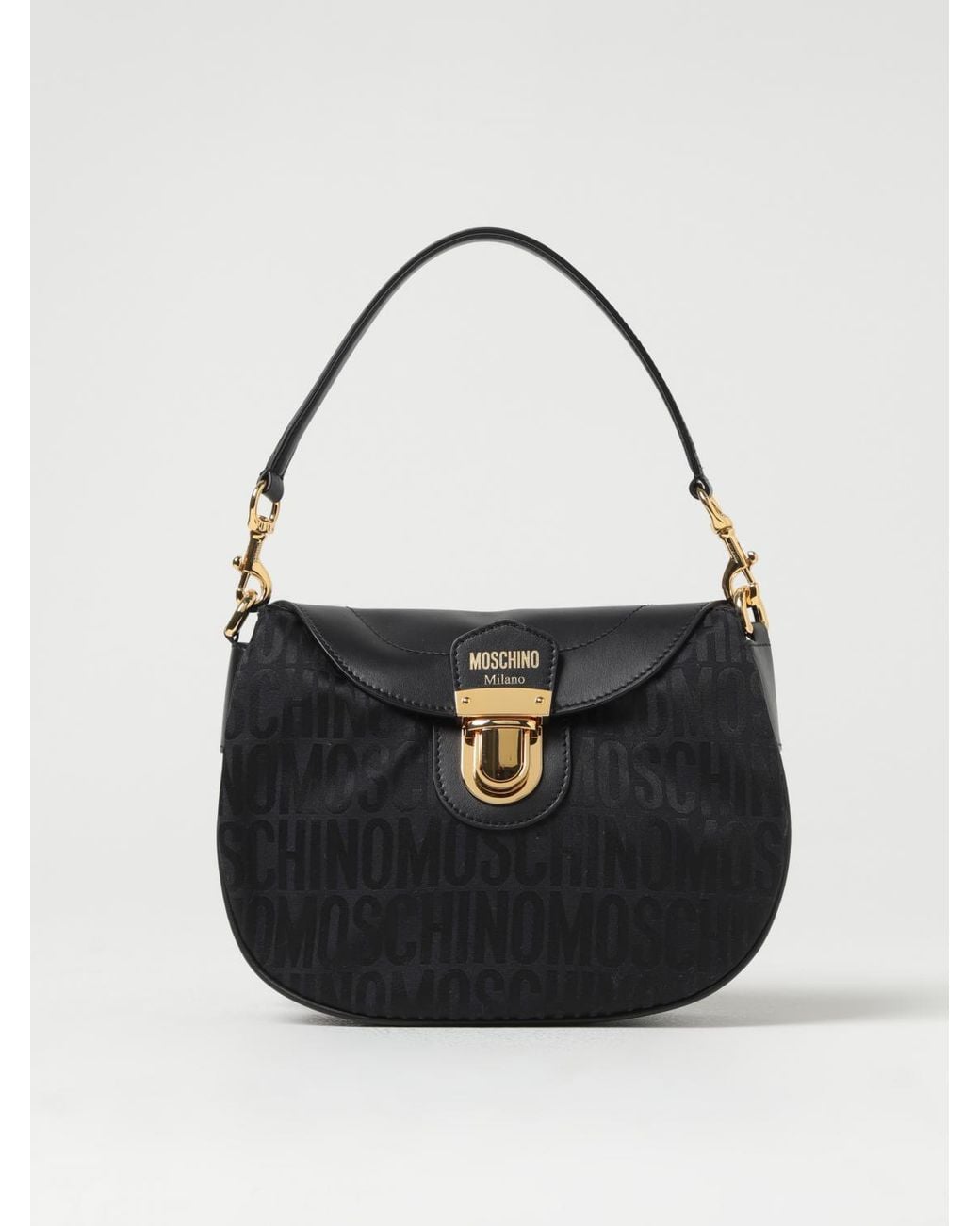 Moschino Couture Black Shoulder Bag