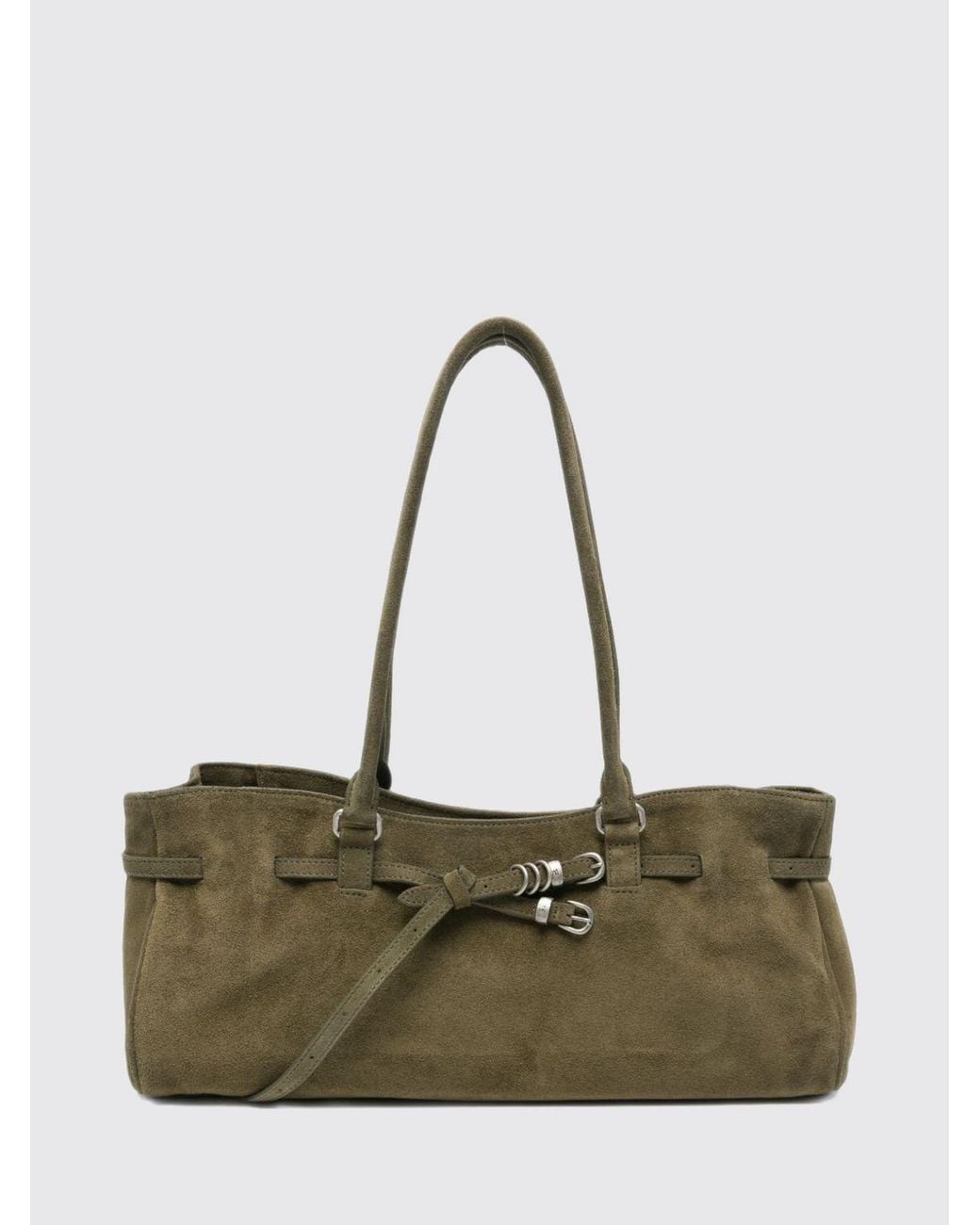 MARGE SHERWOOD Green Soft Grandma Shoulder Bag