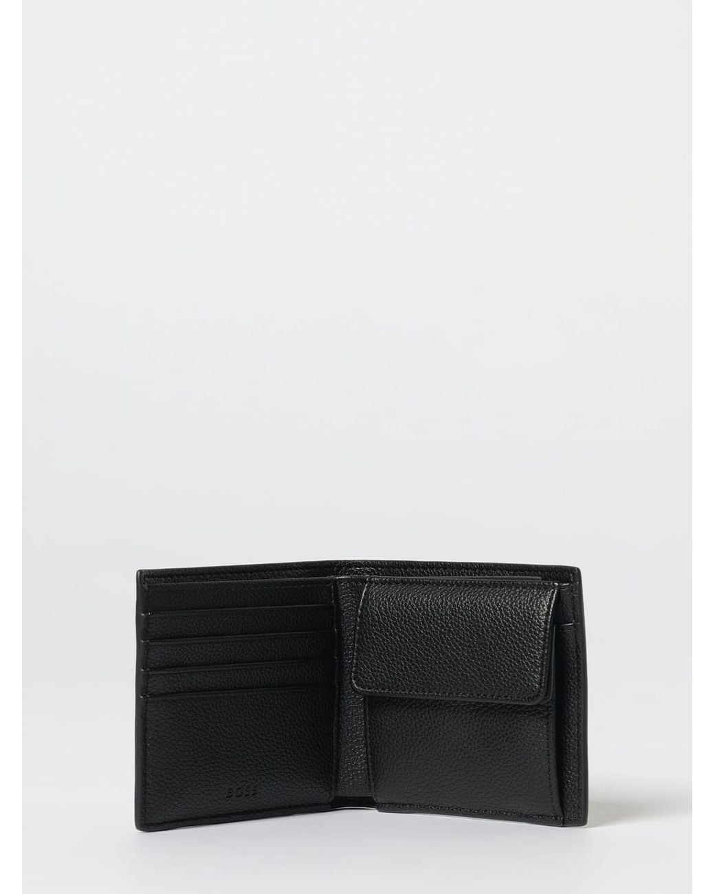 Boss White Wallet for men