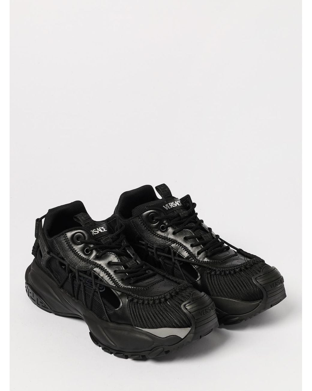Versace Black Sneakers for men