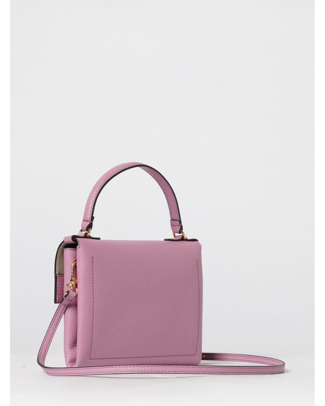 Coccinelle Pink Arlettis Mini Grained Leather Bag