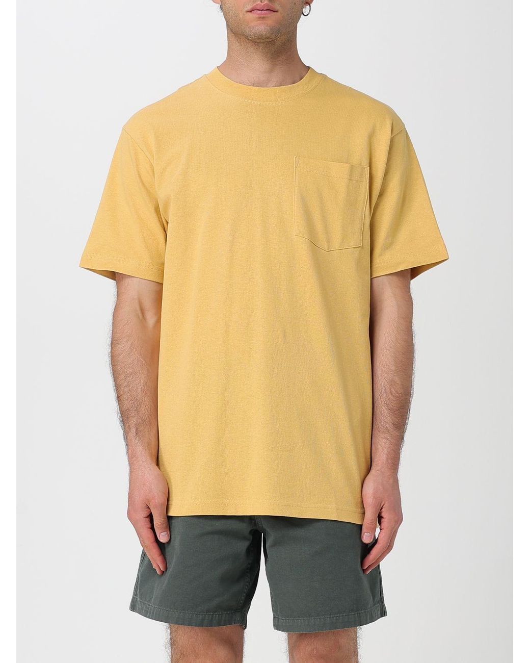 Filson T-Shirt in Yellow for Men | Lyst