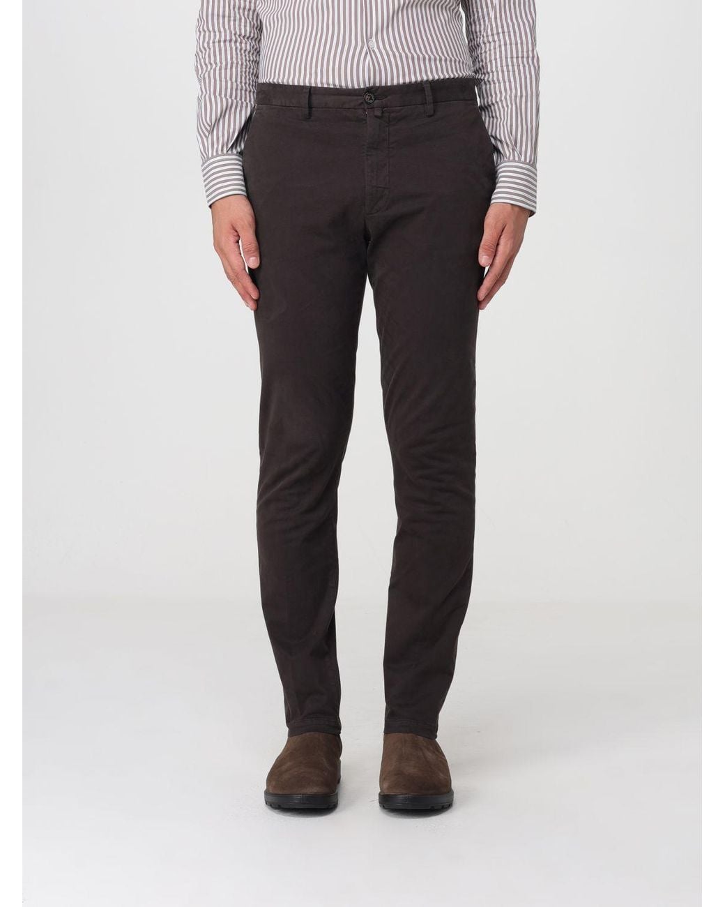 Brooksfield Gray Pants for men