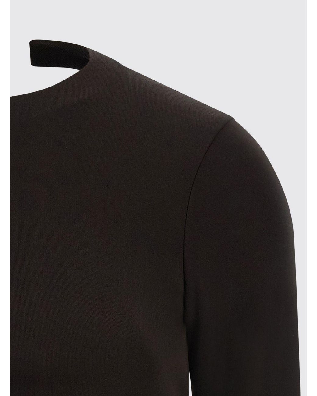 Tom Ford Black Viscose Crop Top