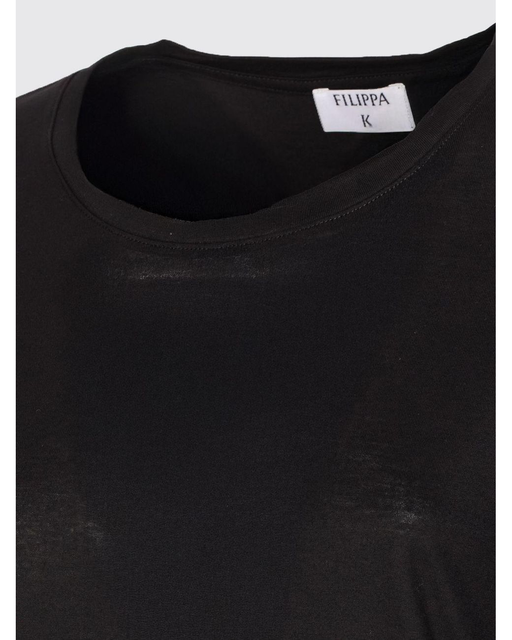 Filippa K Black T-Shirt