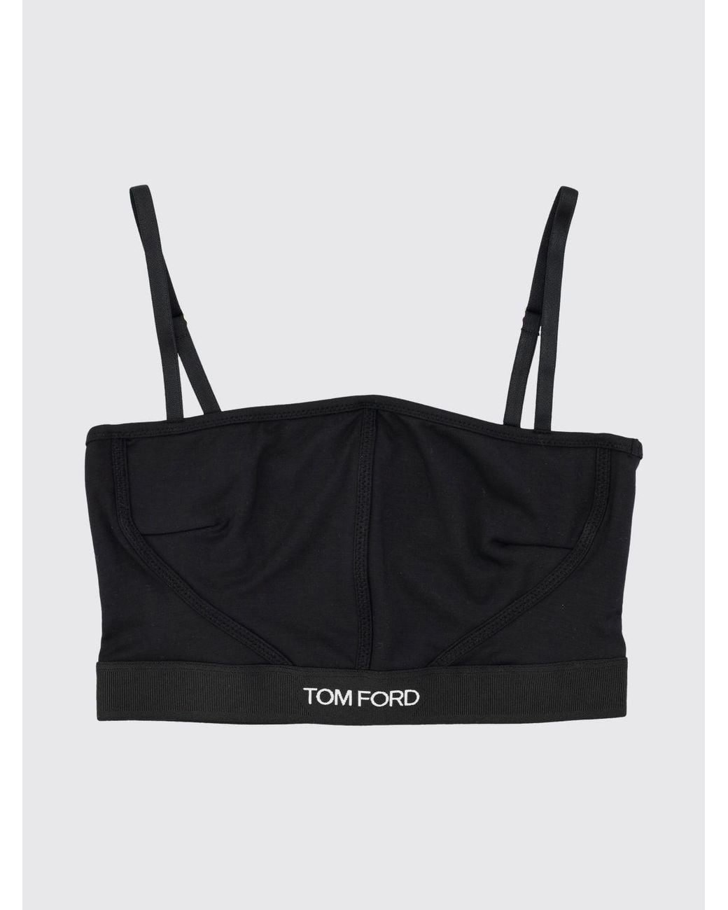 Bralette De Modal Tom Ford de color Black