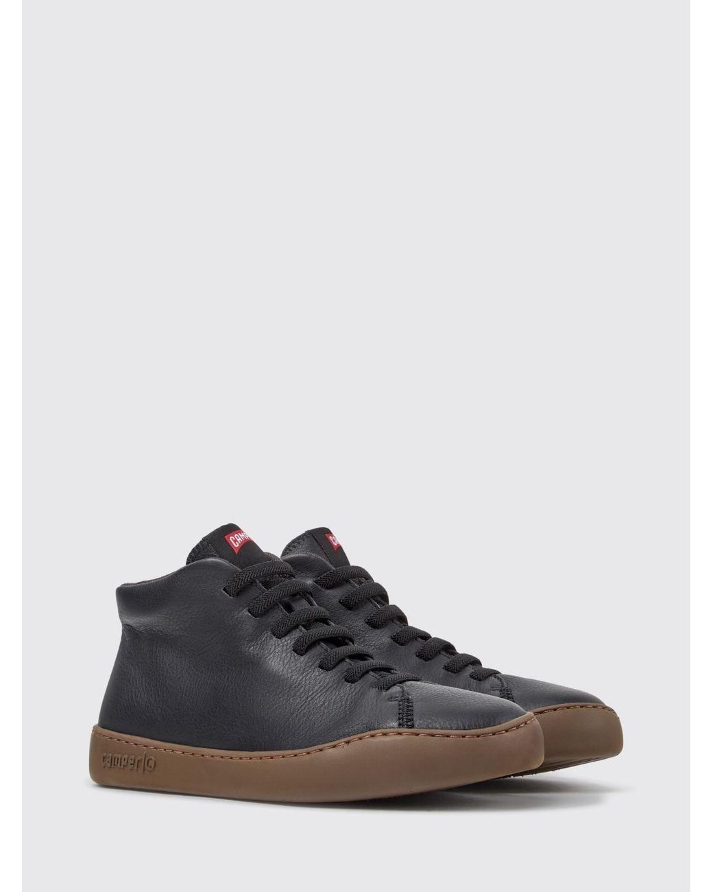 Camper White Peu Touring High-Top Sneakers