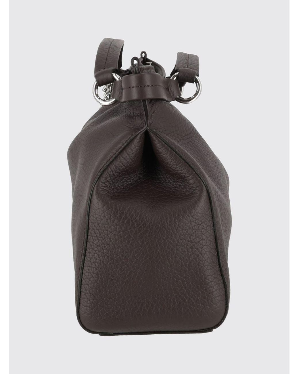 Orciani Gray Virgo Handbag