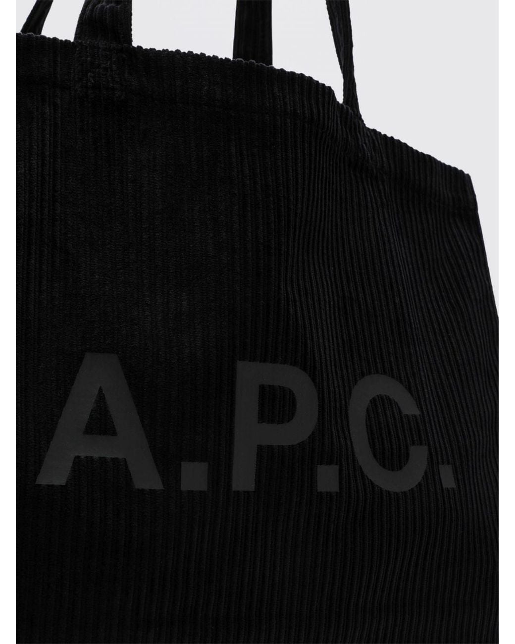 A.P.C. Black Tote Bag