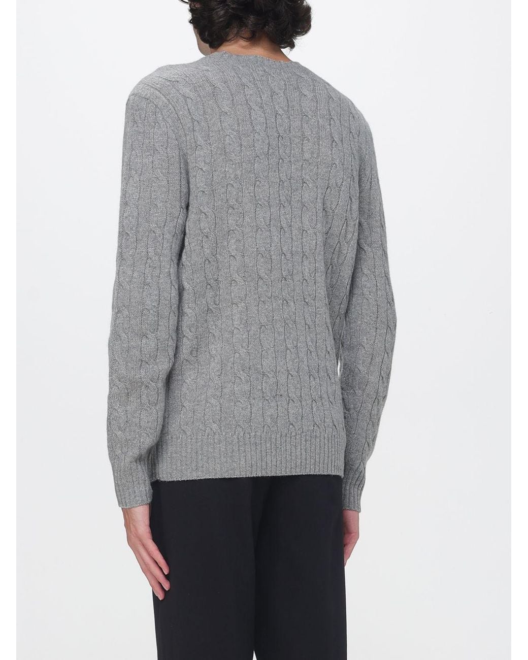 Polo Ralph Lauren Gray Crewneck Jumper for men