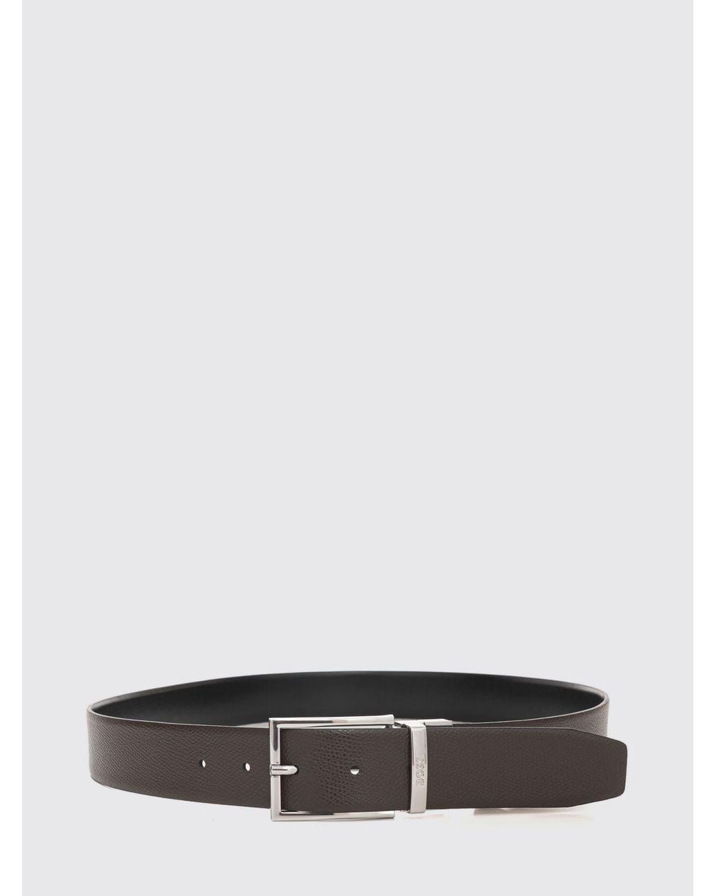 Boss White Belt for men