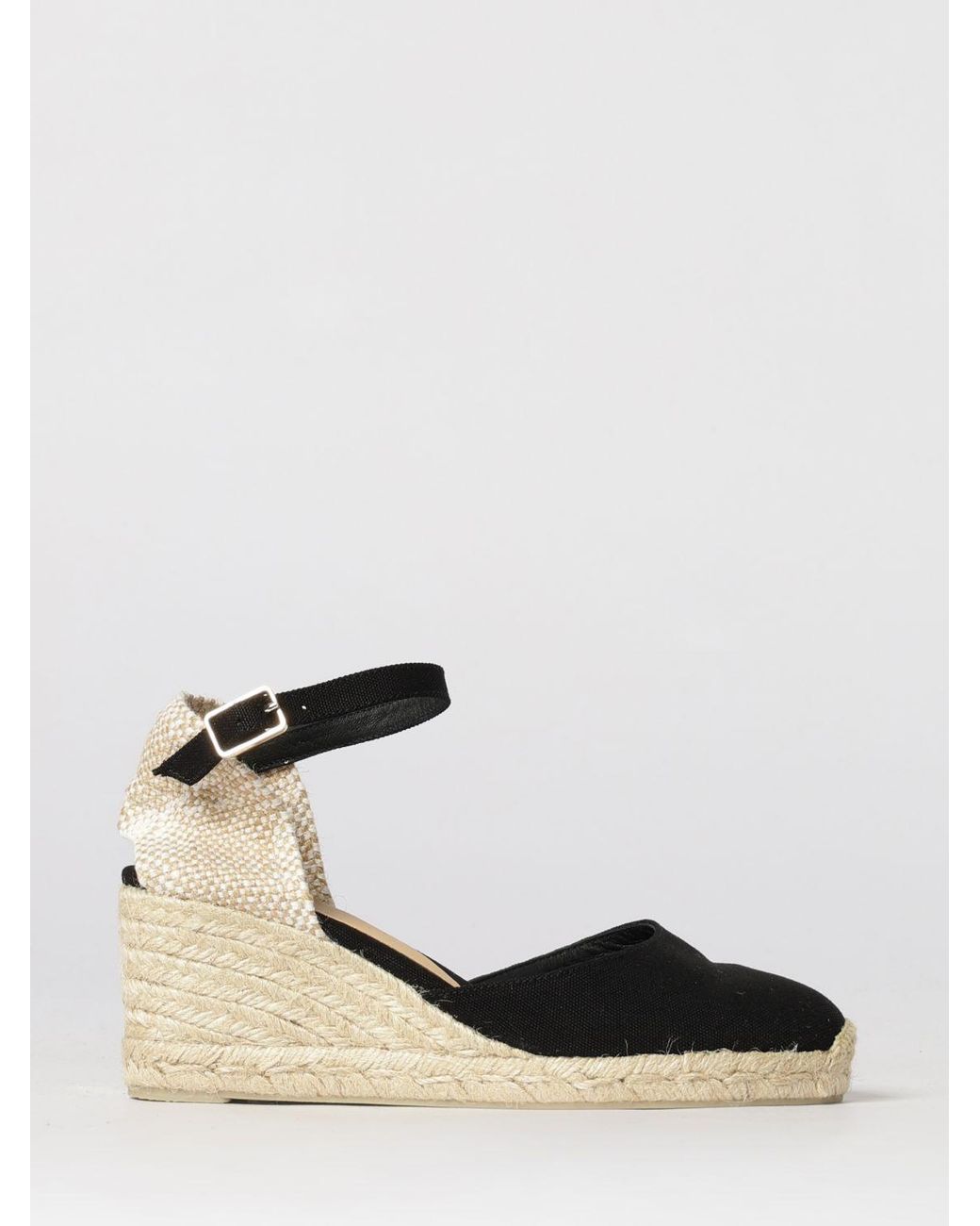 Castaner Black Carol Canvas Espadrilles
