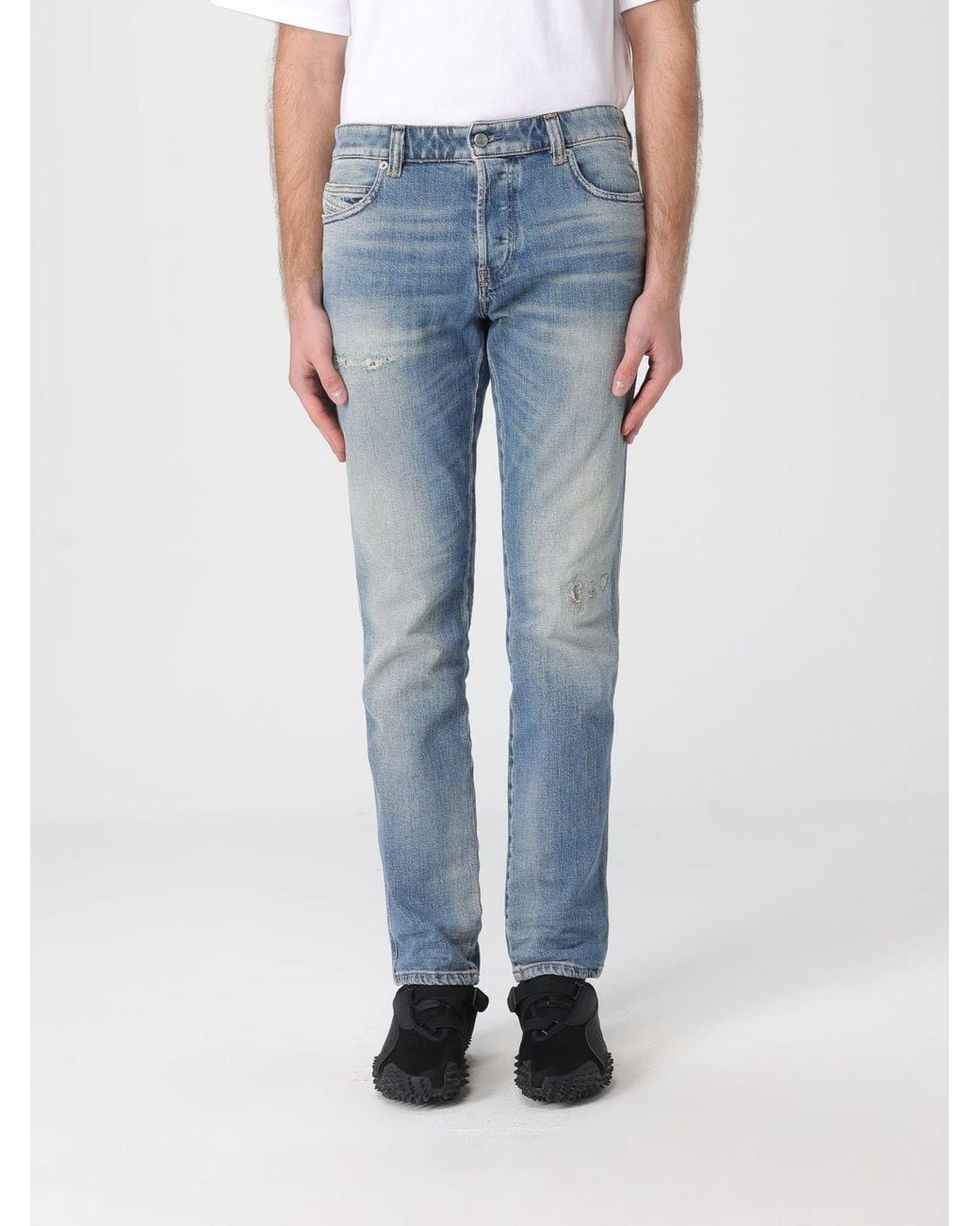 DIESEL Blue D-Vyl Slim Fit Jeans for men