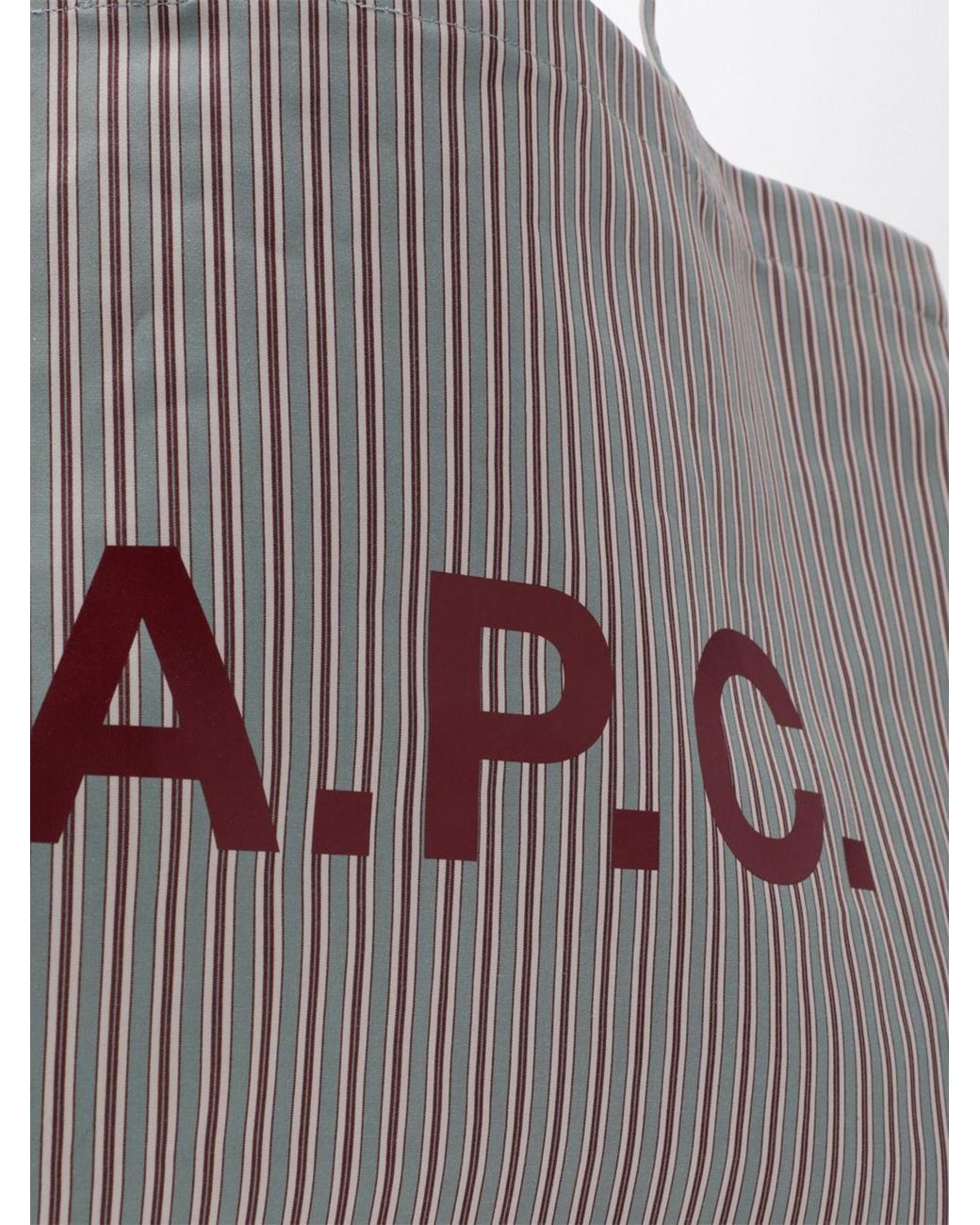 A.P.C. Gray Shoulder Bag