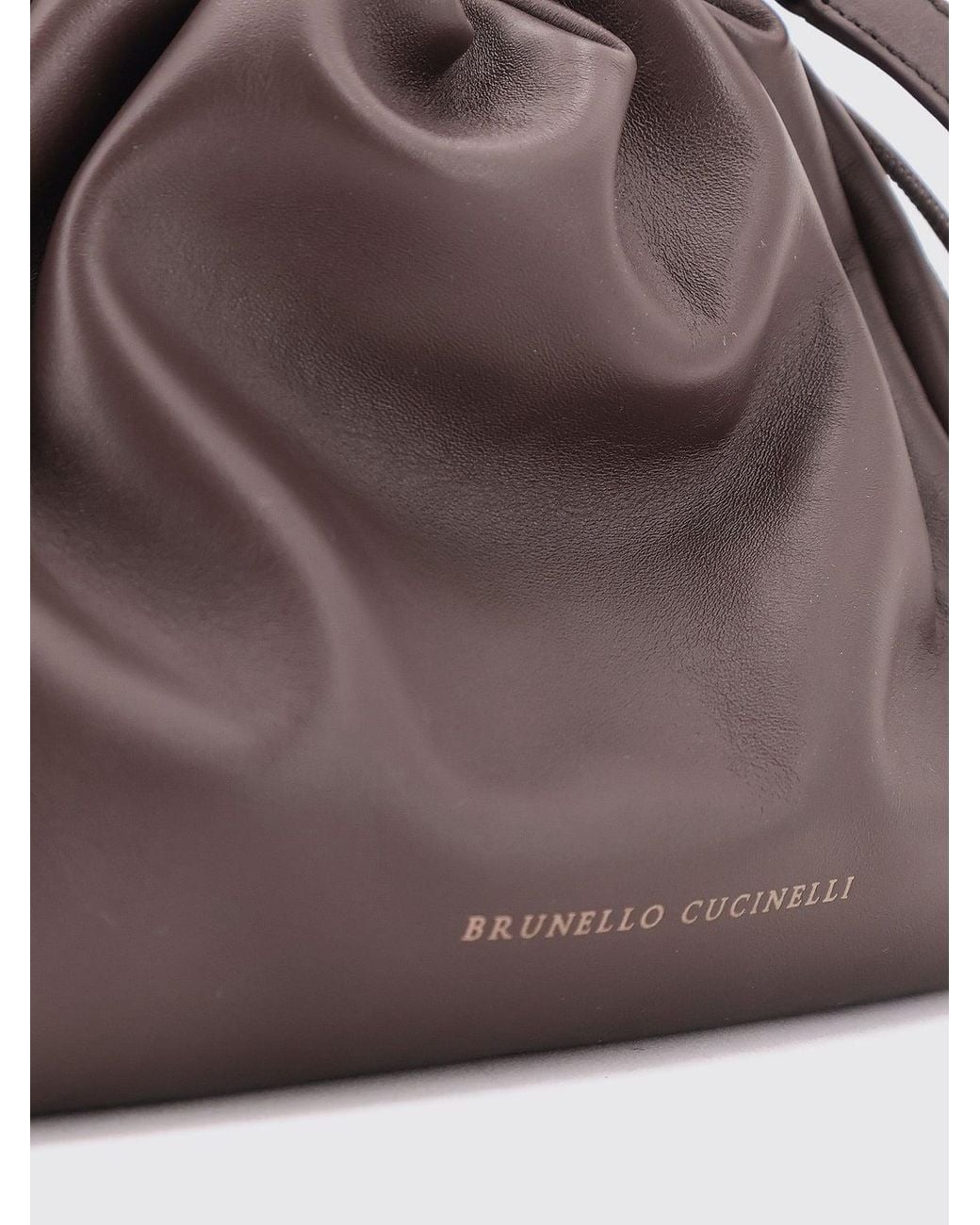 Brunello Cucinelli Brown Shoulder Bag