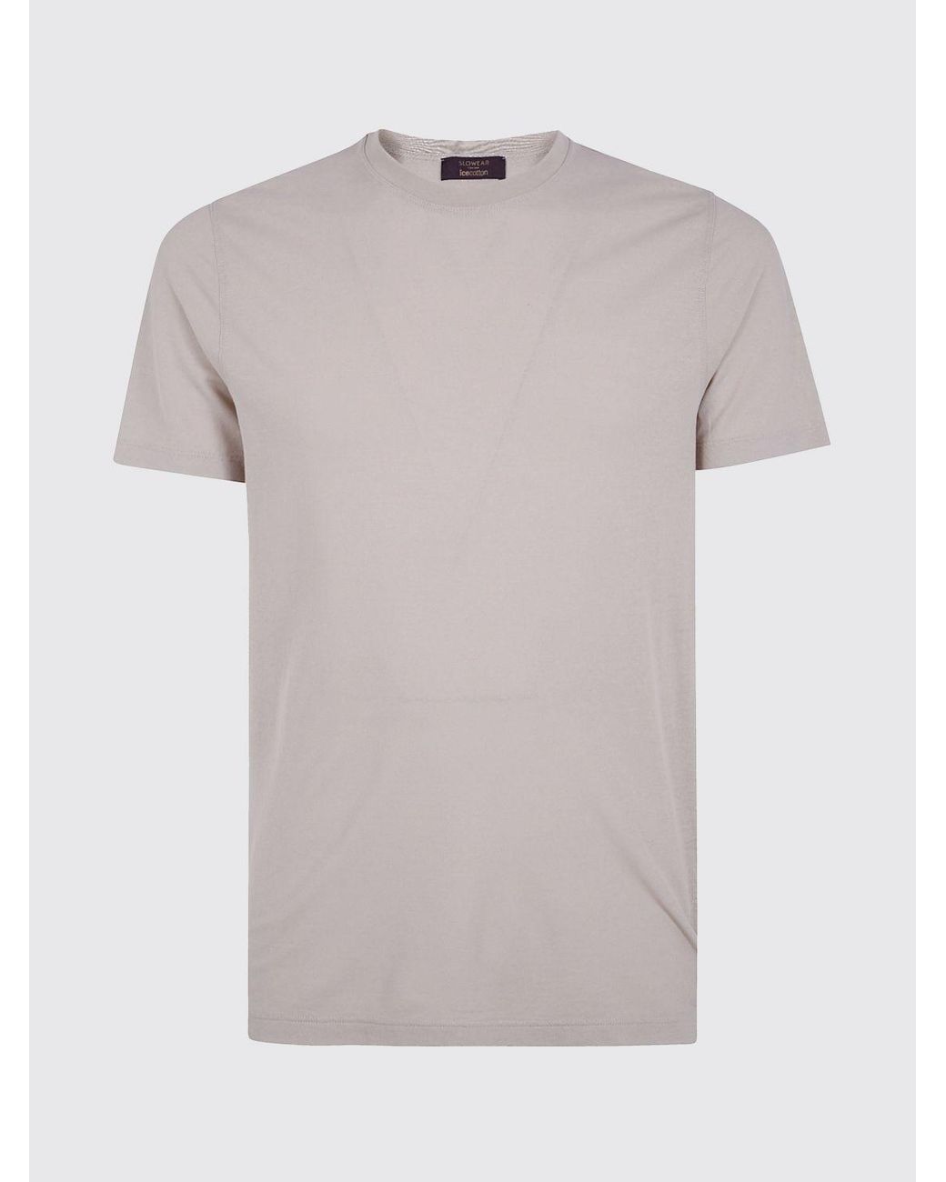 Zanone White Basic T-Shirt for men