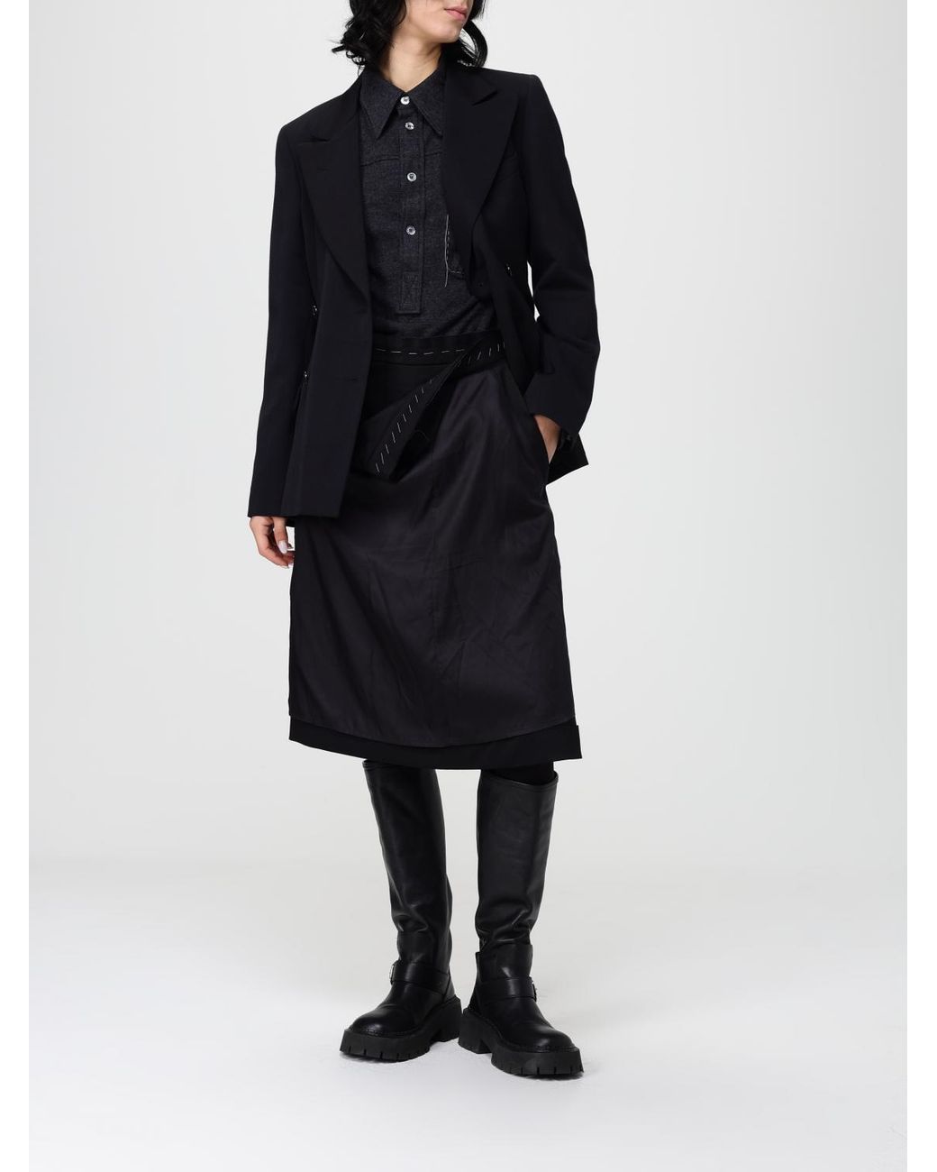 Maison Margiela Blue Kleid Damen