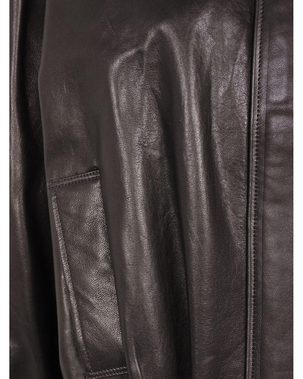 Arma Gray Relaxed-Fit Bomber Jacket