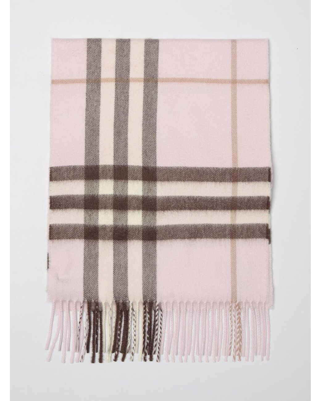Bufanda Mujer Burberry de color Pink