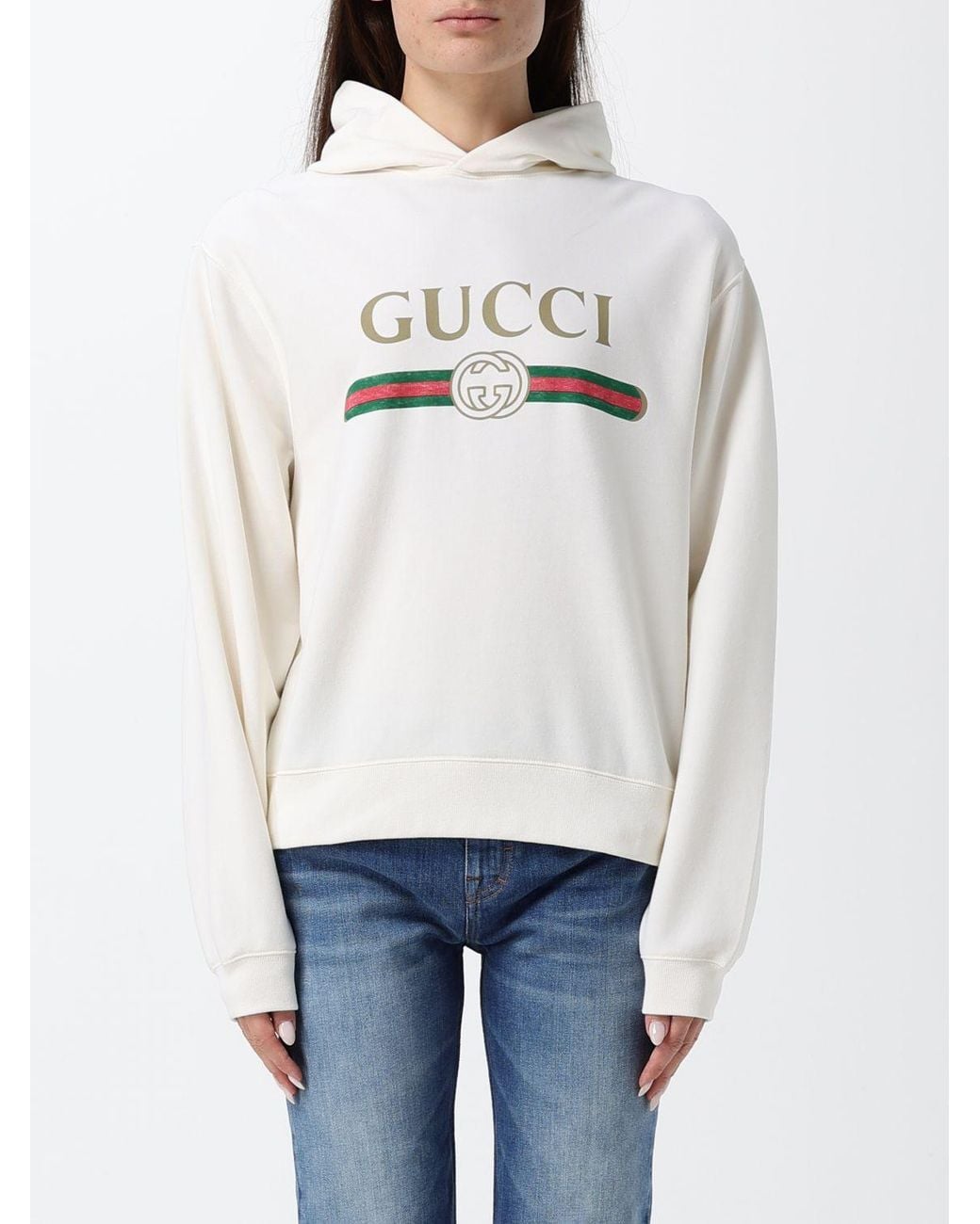 Gucci White Sweatshirt