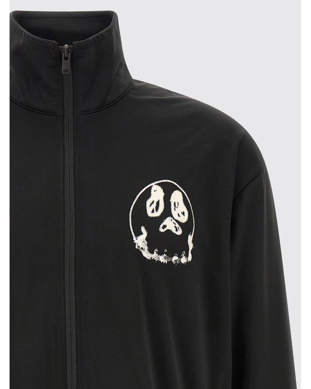 Y-3 Blue High Neck Zip-Up Track Jacket for men