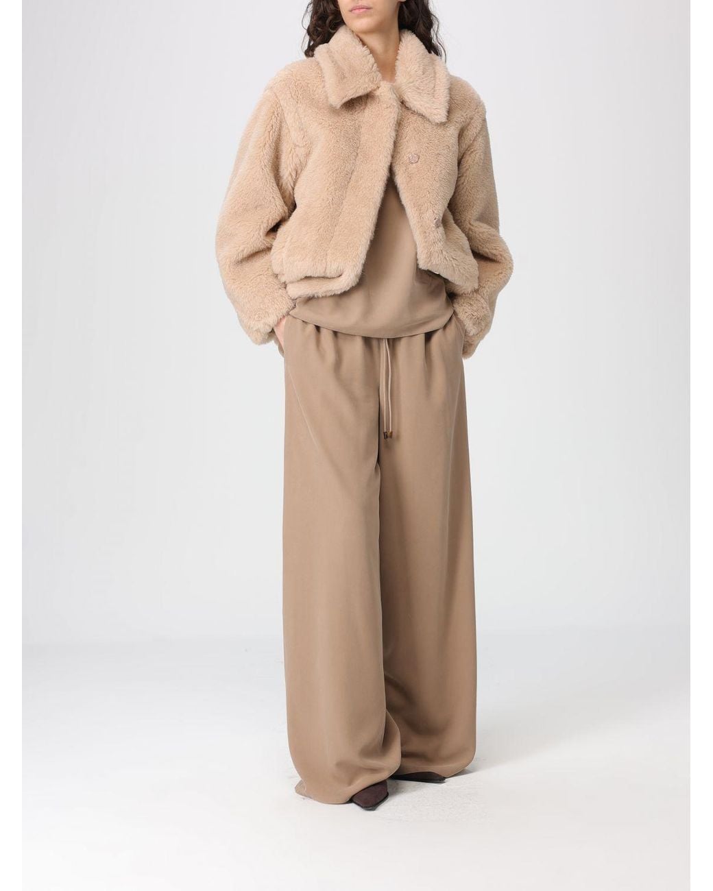 Max Mara Natural Basic Satin Top