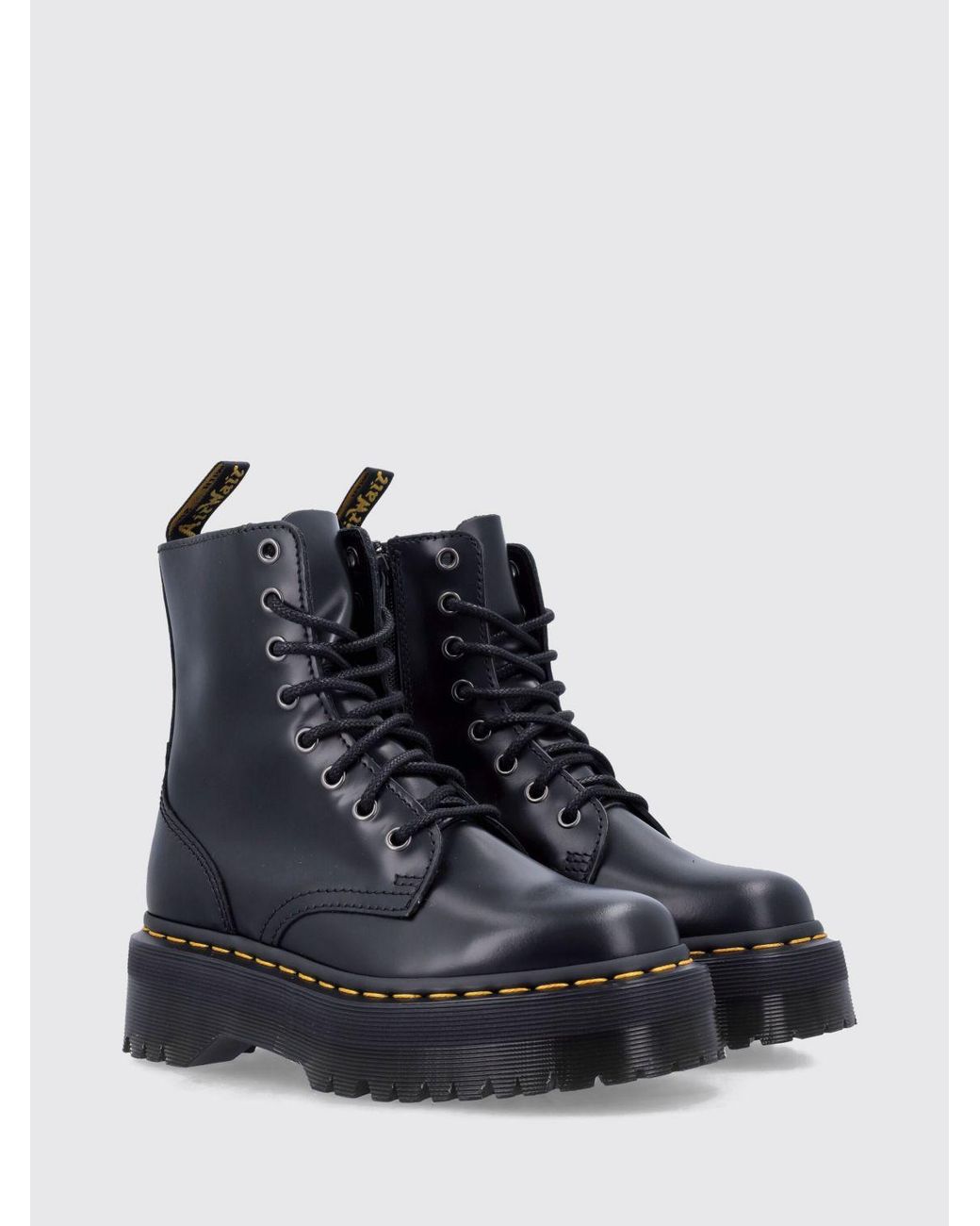 Dr. Martens Black Jadon Combat Boots for men
