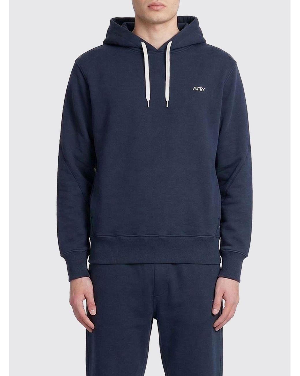 Sudadera Con Capucha De Algodón Autry de hombre de color Blue