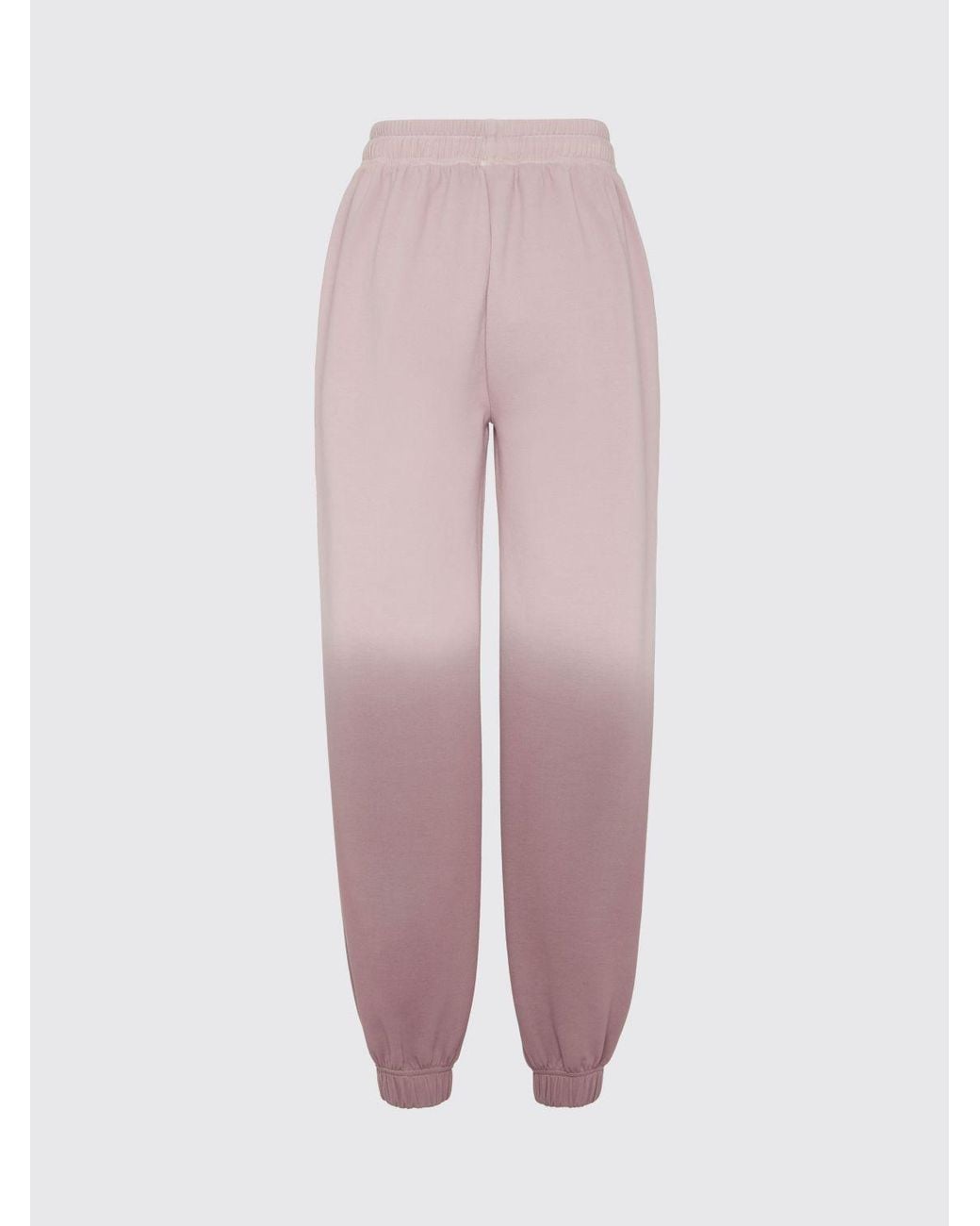 Philipp Plein Pink Abstract Print Jersey Jogging Trousers With Mid-Rise Waist