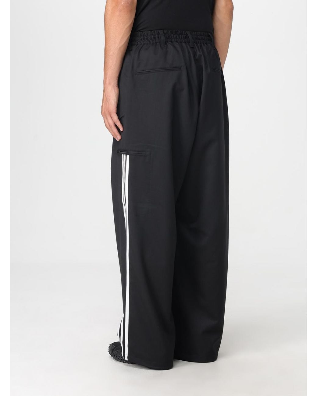 Y-3 Black Trousers for men