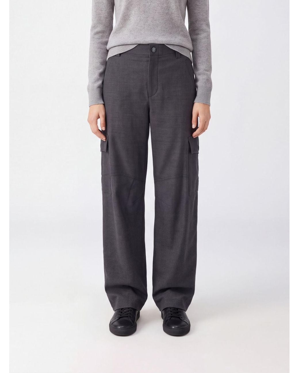 Brunello Cucinelli Gray Pants
