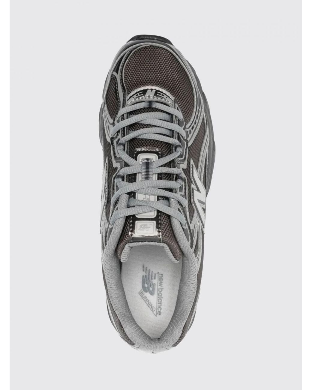 New Balance White 740 Mesh And Rubber Sneakers for men
