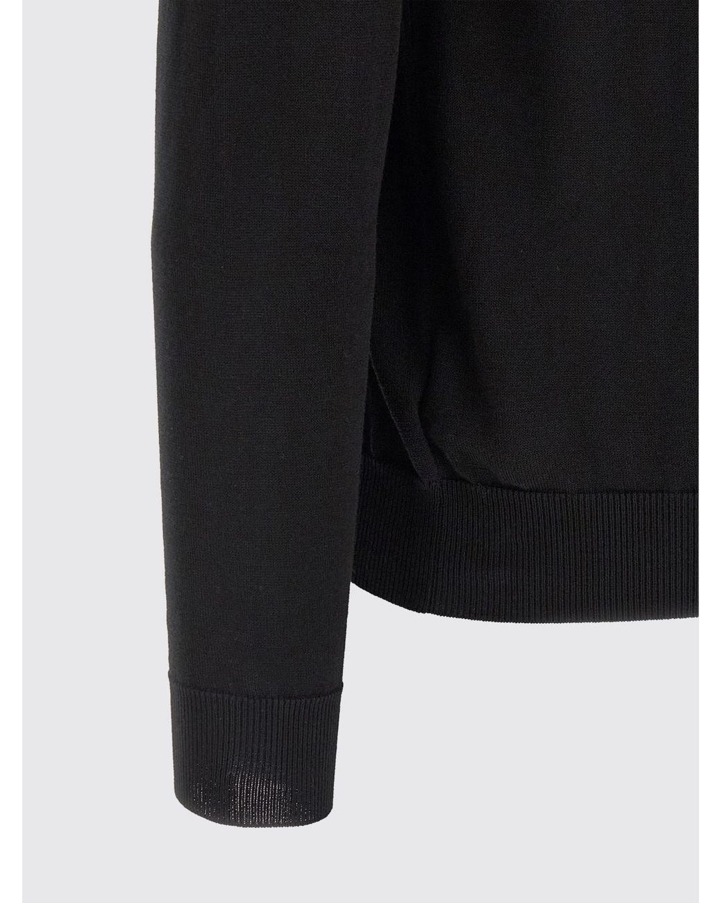 Pull À Col Rond En Coton Zanone pour homme en coloris Black