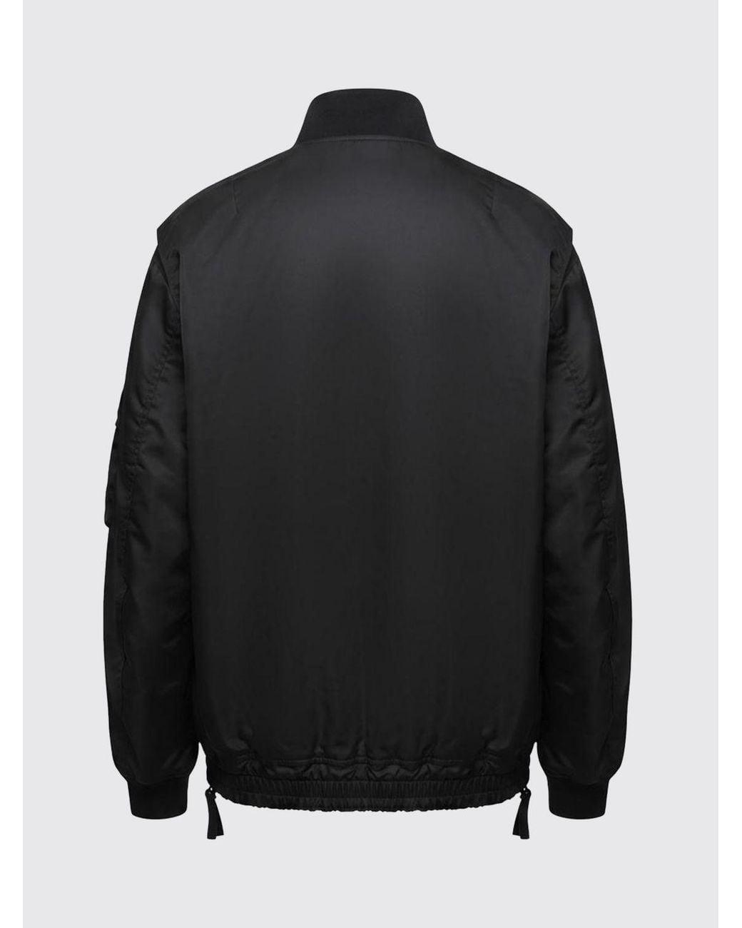 Comme des Garçons Blue Comme Des Gar&Ccedil	Ons Homme Plus Relaxed-Fit Satin Bomber Jacket for men
