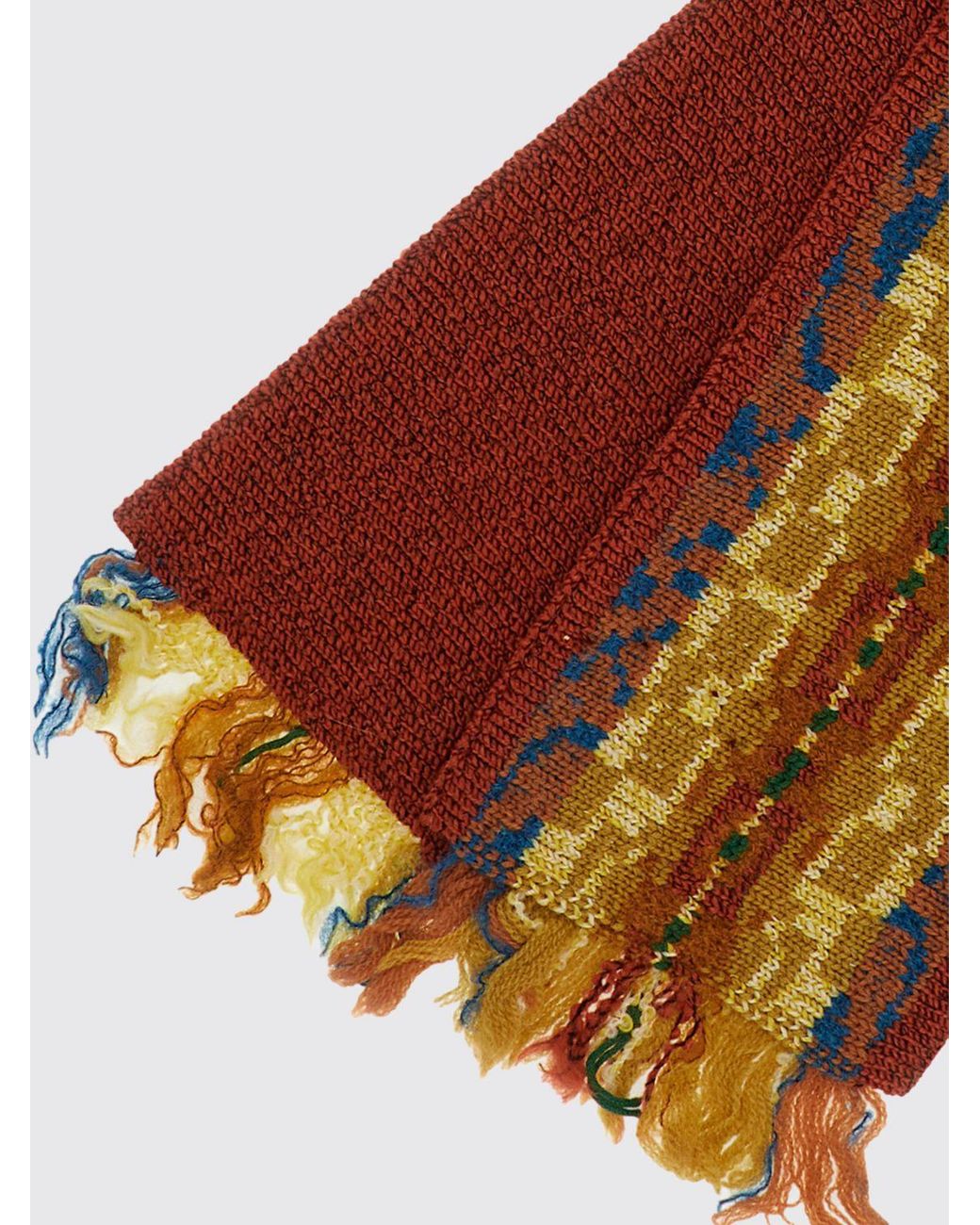 Sciarpa di Dries Van Noten in Yellow da Uomo