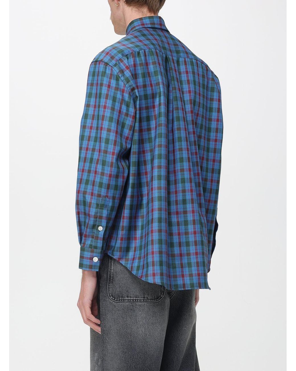 NAMACHEKO Blue Shirt for men