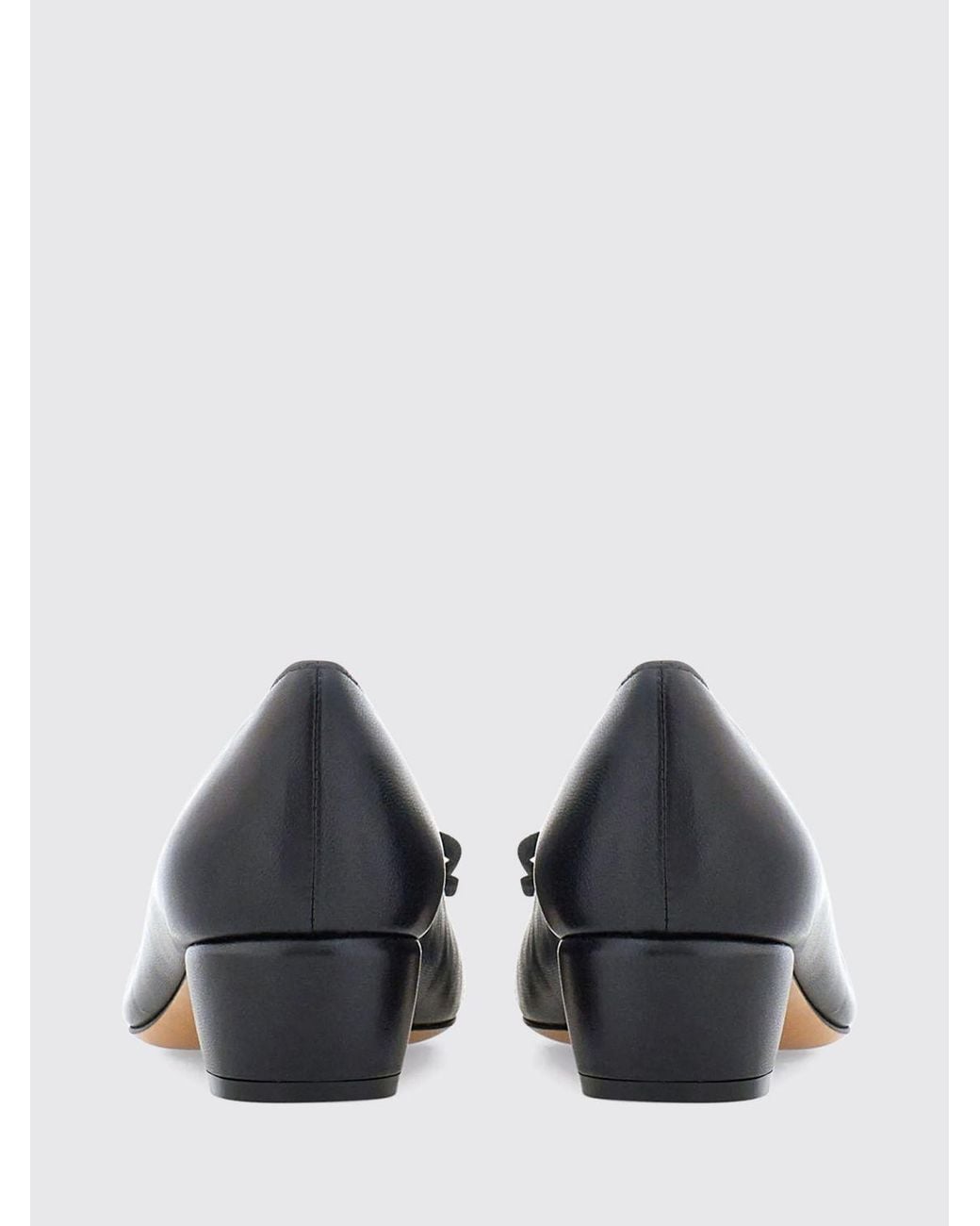 Ferragamo Black Penny Loafers