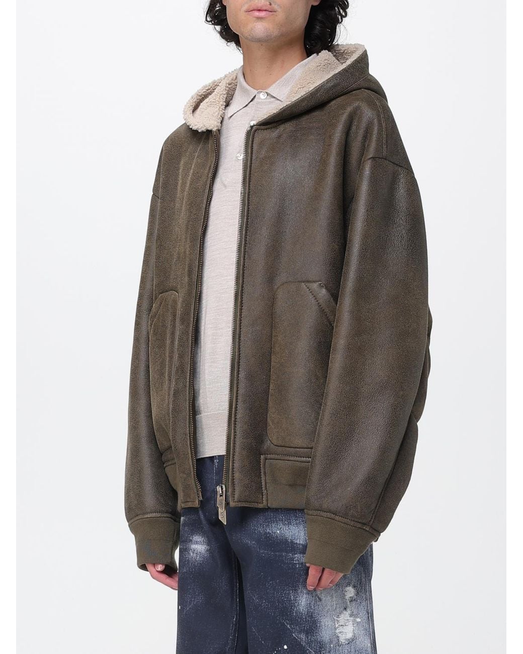 Salvatore Santoro Gray Jacket for men