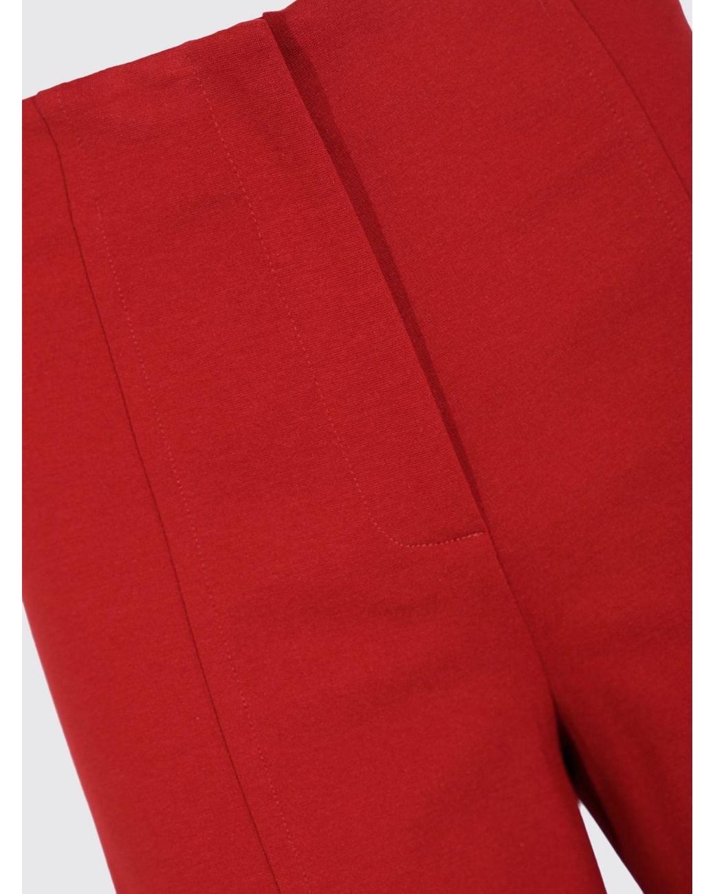 Liviana Conti Red Eric High-Waisted Palazzo Trousers