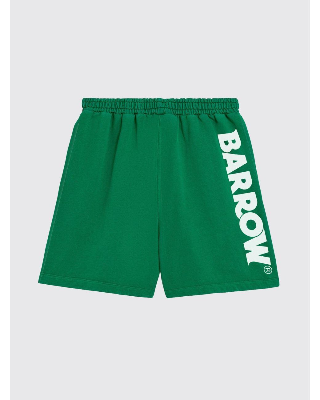 Barrow Green Cotton Sport Shorts