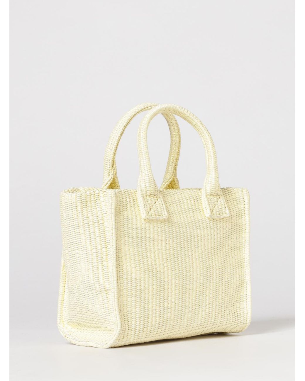 Pinko Natural Beach Raffia Bag