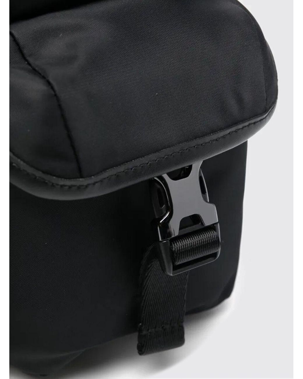 Emporio Armani Black Backpack for men
