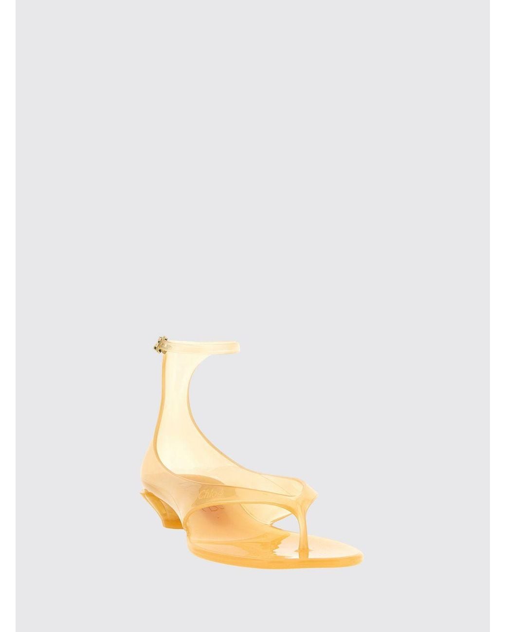 Chloé Brown ChloÉ Pvc Jelly Sandals