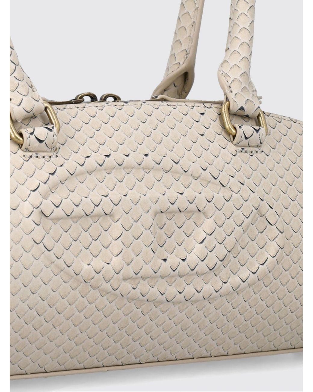 DIESEL Natural 1Dr Dome Bag With Print