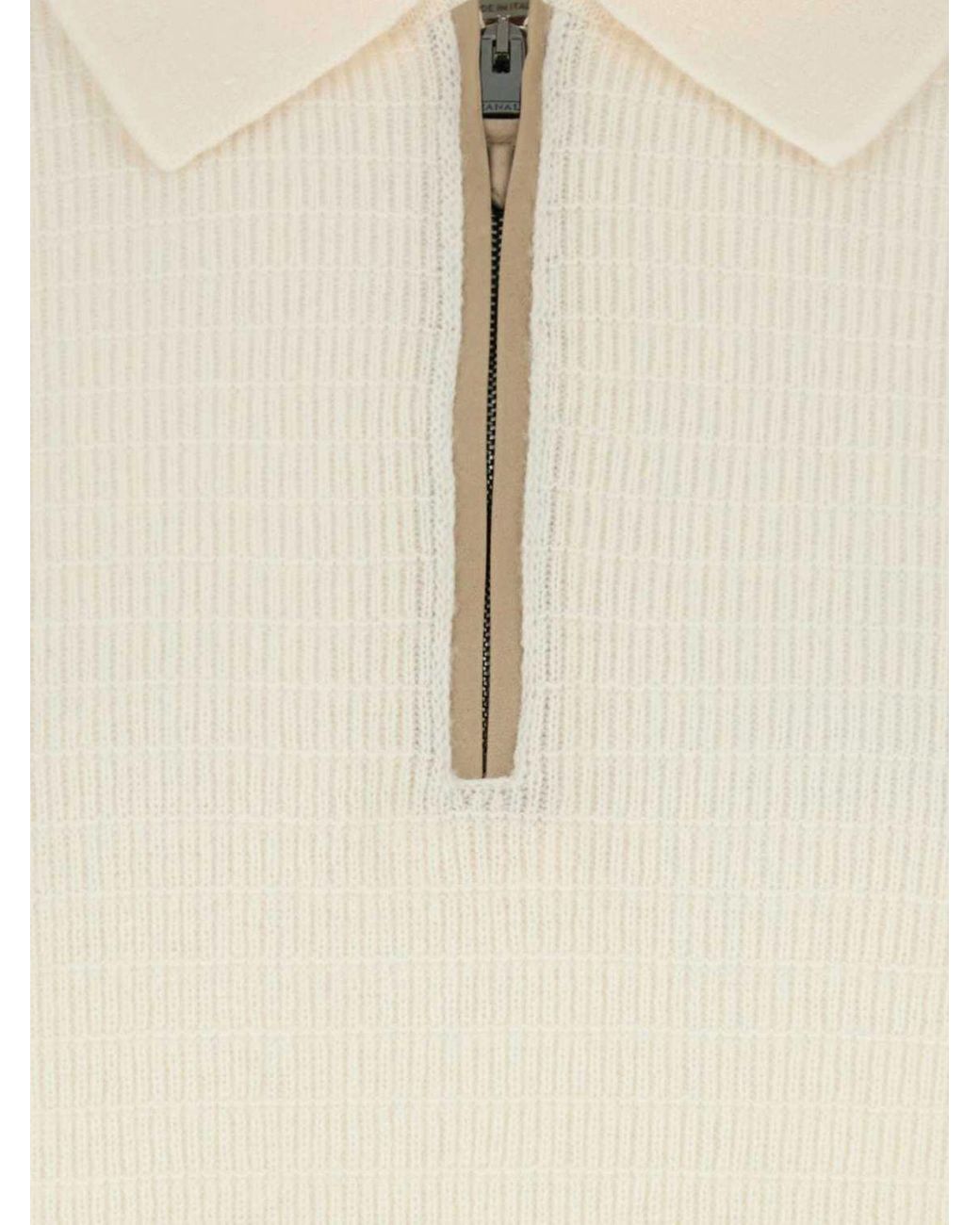 Canali Blue Polo Shirt for men