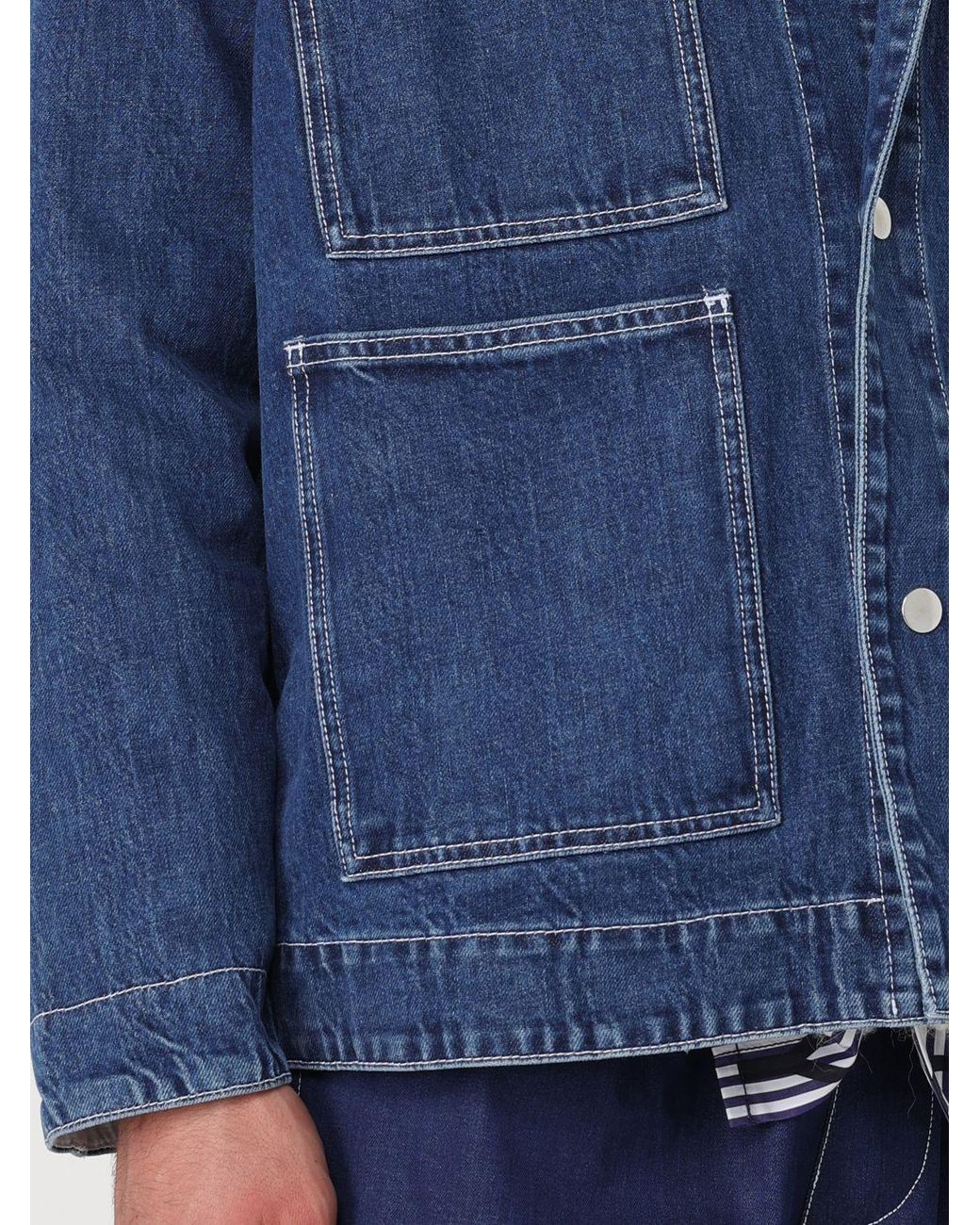 Sunnei Blue Jacket for men
