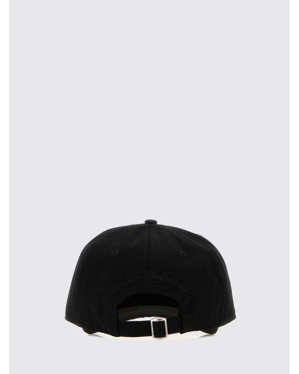 DSquared² Baseballkappe Aus Baumwolle Mit Ton-In-Ton Gesticktem Logo in Black für Herren