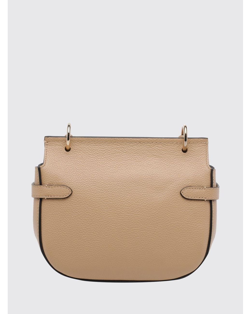 Mulberry Natural Small Amberley Grained Calf Leather Crossbody Bag